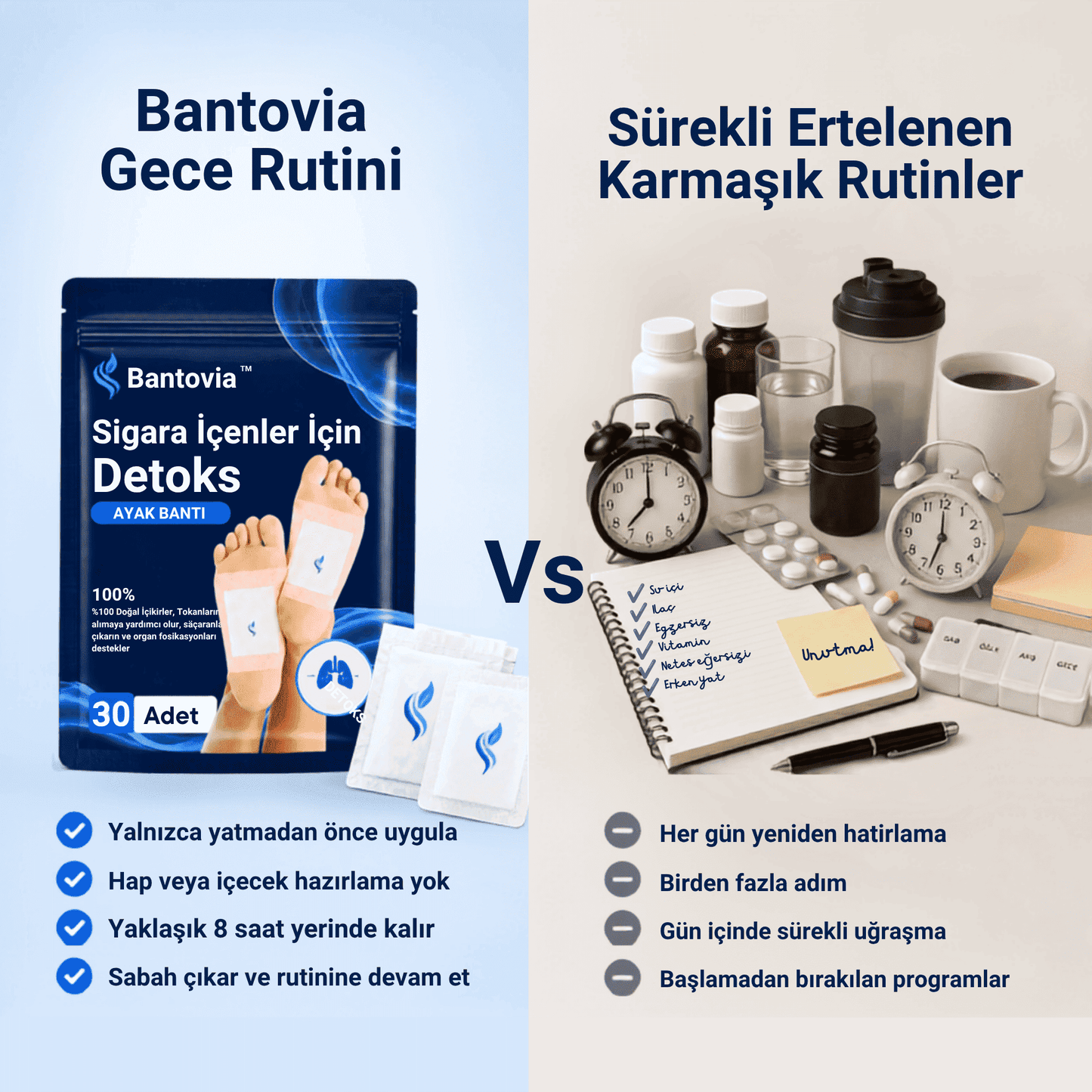 Sigara İçenler İçin Detoks Bantları